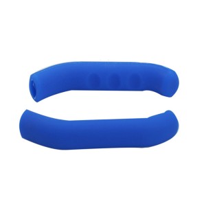 Силиконовая накладка для ручки тормоза (синяя)