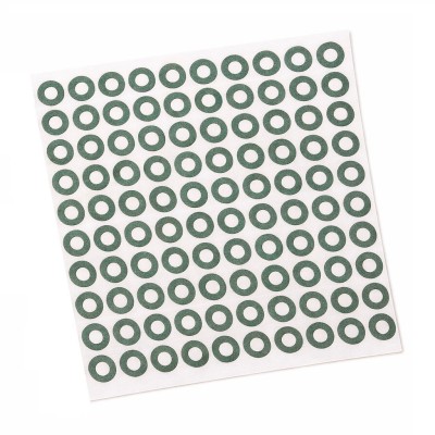 Изоляционная прокладка 18650 на клейкой основе 100 штук (плюсовой контакт)