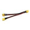 Переходник XT60 папа – 2 × XT60 мама 15 см, 16AWG, FPV разветвитель