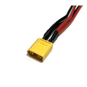 Переходник XT60 папа – 2 × XT60 мама 15 см, 16AWG, FPV разветвитель