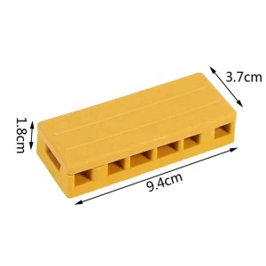 Клеммный зажим, желтая распределителная коробка (6 фаз)