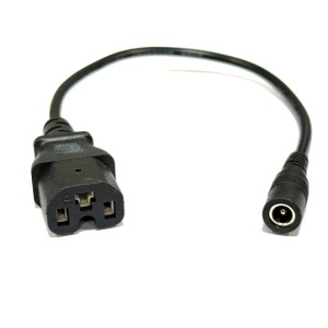 Переходник DC 2.1 - 23x16мм IEC plug