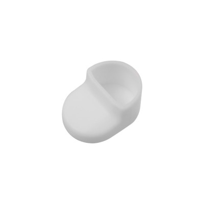 Силиконовая накладка на крючок для крыла Xiaomi Mijia M365/PRO (белая)