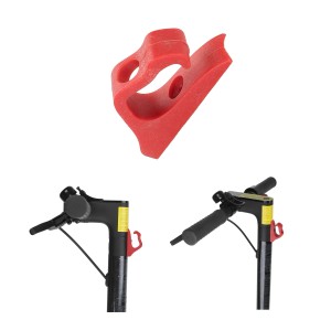 Крючок-держатель красный сумки для электросамокатов Xiaomi