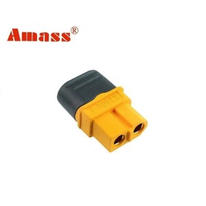 Силовой разъем Amass XT60H-F  (Мама)