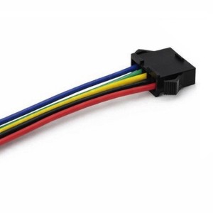 Коннектор SM2.54mm 5pin F (Мама) c проводами