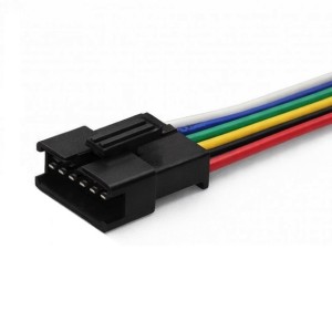 Коннектор SM2.54mm 6pin M (Папа) c проводами