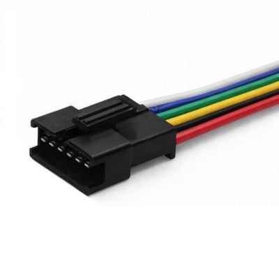 Коннектор SM2.54mm 6pin M (Папа) c проводами