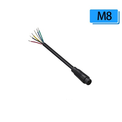 Разъем JULET M8 6PIN M (Папа) с кабелем 24см