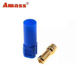 Силовой разъем Amass XT150-M синий (Папа)