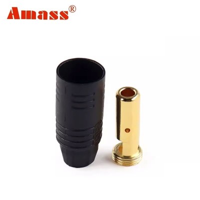 Силовой разъем Amass  AS150-M (папа) чёрный