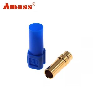 Силовой разъем Amass XT150-F синий (Мама)