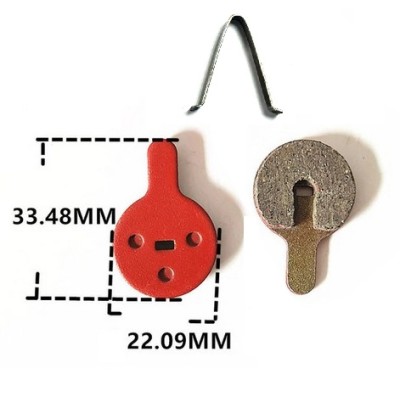 Тормозные колодки для электросамокатов (тип 7)