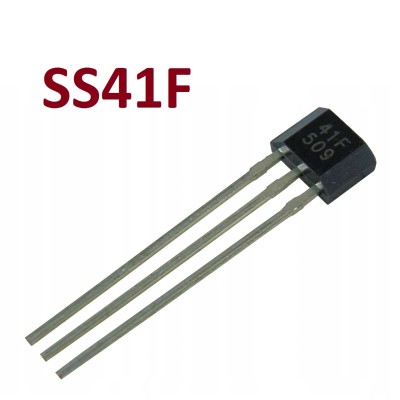 Датчик Холла SS41 двухполярный цифровой (10 штук)