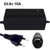 Зарядное устройство 54.6V 10A GX16 (с кулером)