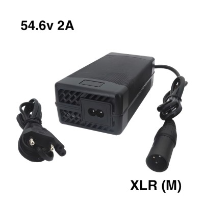 Зарядное устройство 54.6V 2A XLR (M) (с кулером)