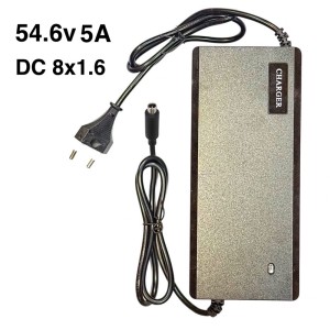 Зарядное устройство 54.6V 5A DC 8x1.6 (с кулером)