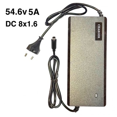 Зарядное устройство 54.6V 5A DC 8x1.6 (с кулером)
