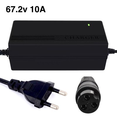 Зарядное устройство 67.2V 10A GX16 (с кулером)