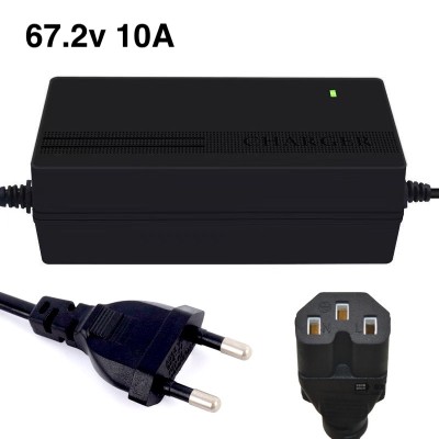 Зарядное устройство 67.2V 10A IEC (с кулером)