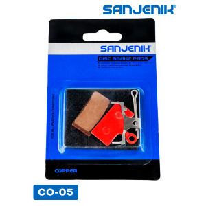 Медные тормозные колодки Sanjenik CO-05 для велосипедов и электросамокатов