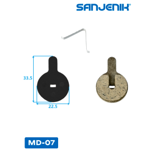 Тормозные колодки Sanjenik MD-07 для велосипедов и электросамокатов