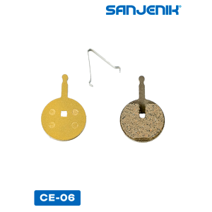 Керамические тормозные колодки Sanjenik CE-06 для велосипедов и электросамокатов