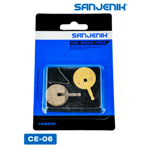 Керамические тормозные колодки Sanjenik CE-06 для велосипедов и электросамокатов