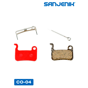 Медные тормозные колодки Sanjenik CO-04 для велосипедов и электросамокатов