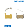 Керамические тормозные колодки Sanjenik CE-04 для велосипедов и электросамокатов