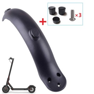 Заднее крыло чёрное для Xiaomi Mijia M365 (с комплектом)