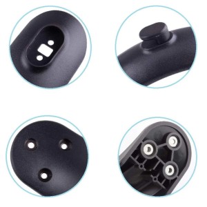 Заднее крыло чёрное для Xiaomi Mijia M365 (с комплектом)