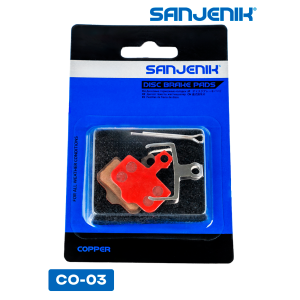 Медные тормозные колодки Sanjenik CO-03 для велосипедов и электросамокатов