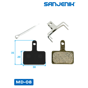 Тормозные колодки Sanjenik MD-08 для велосипедов и электросамокатов