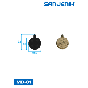 Тормозные колодки Sanjenik MD-01 для велосипедов и электросамокатов