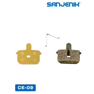 Керамические тормозные колодки Sanjenik CE-09 для велосипедов и электросамокатов